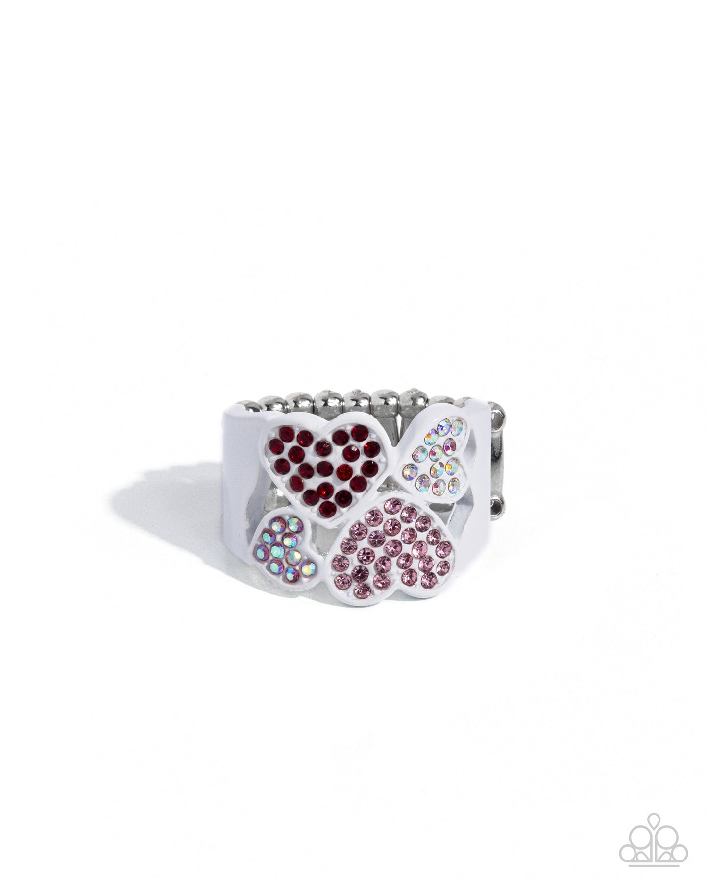 Honorable Hearts - multi - Paparazzi ring