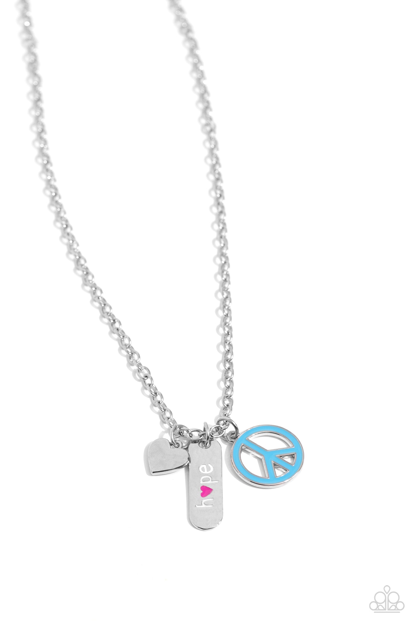 Hopeful Hallmark - multi - Paparazzi necklace