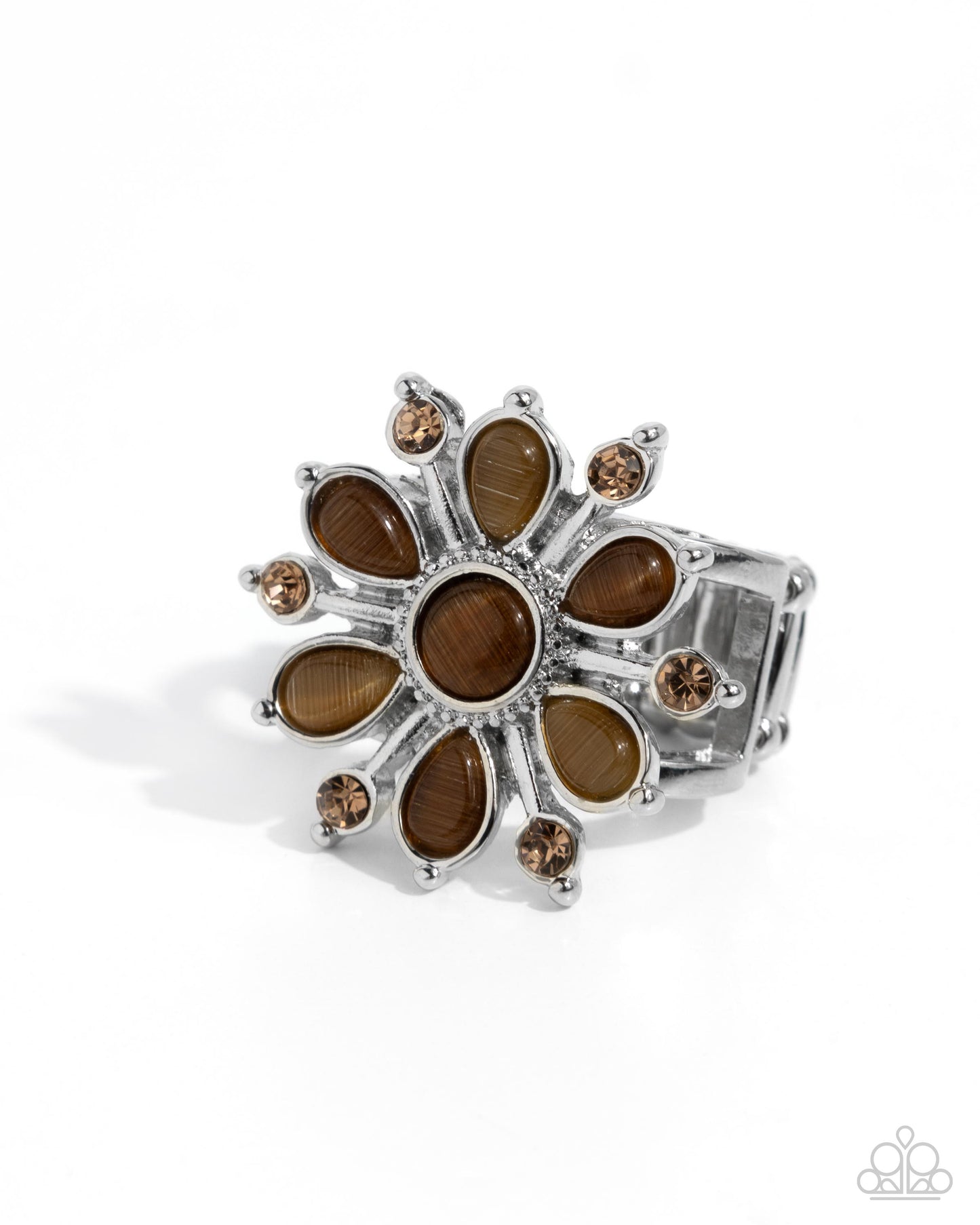 Horticulture Haute - brown - Paparazzi ring