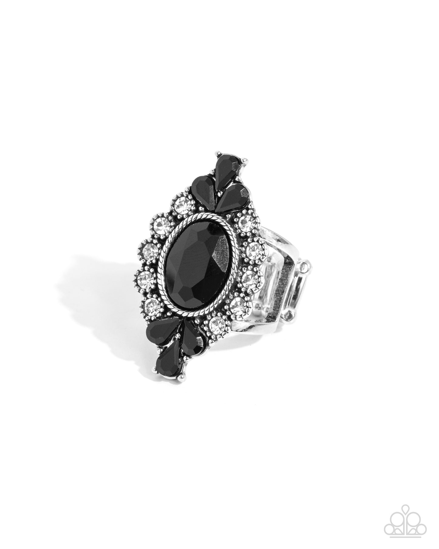 Hot Off The FINESSE - black - Paparazzi ring