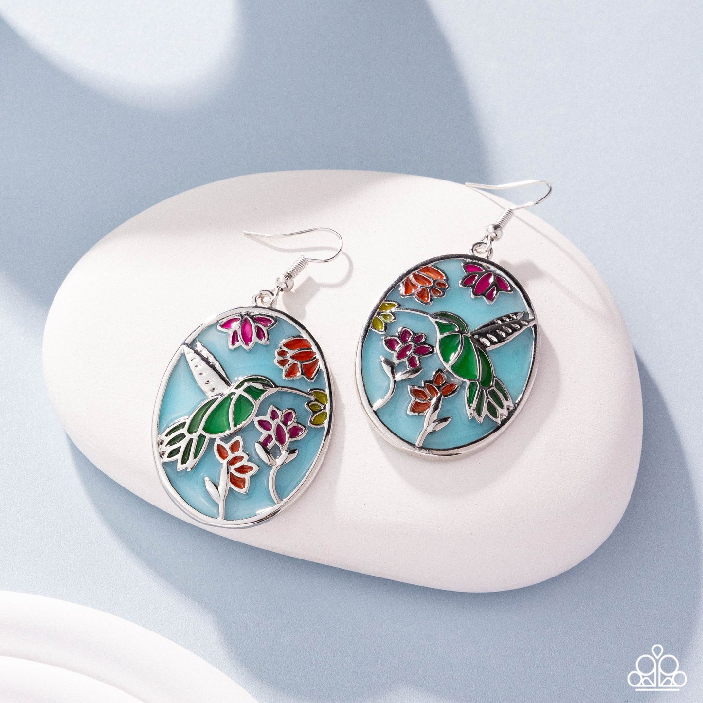 Hummingbird Haven - multi - Paparazzi earrings
