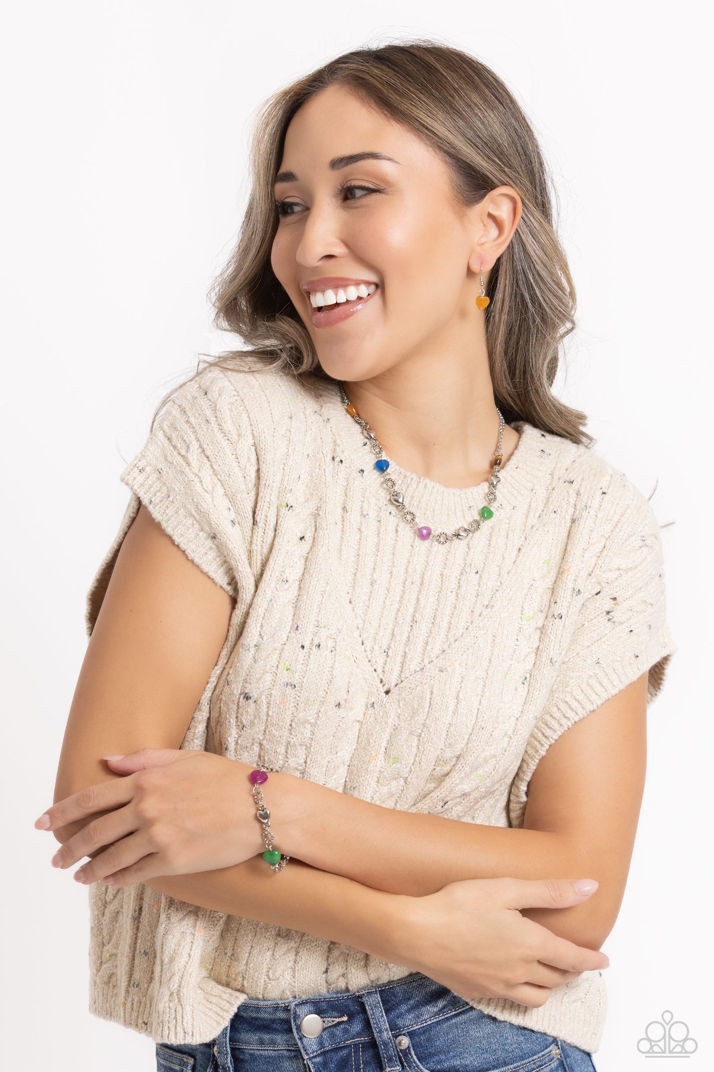 I Can Feel Your Heartbeat - multi - Paparazzi bracelet