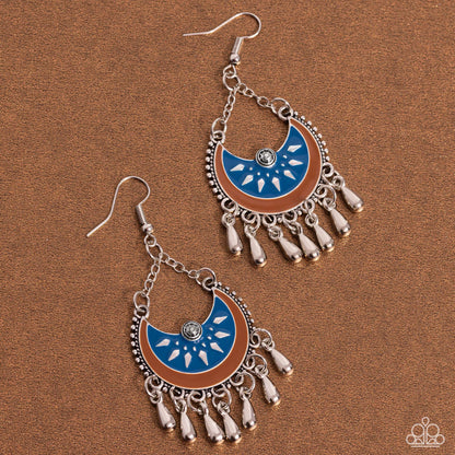 I Just Need CHIME - blue - Paparazzi earrings