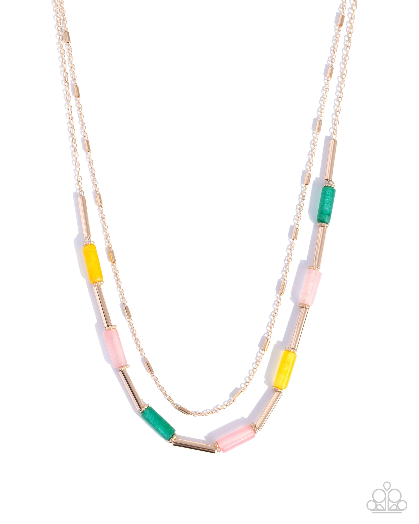 Ideal Color - pink - Paparazzi necklace
