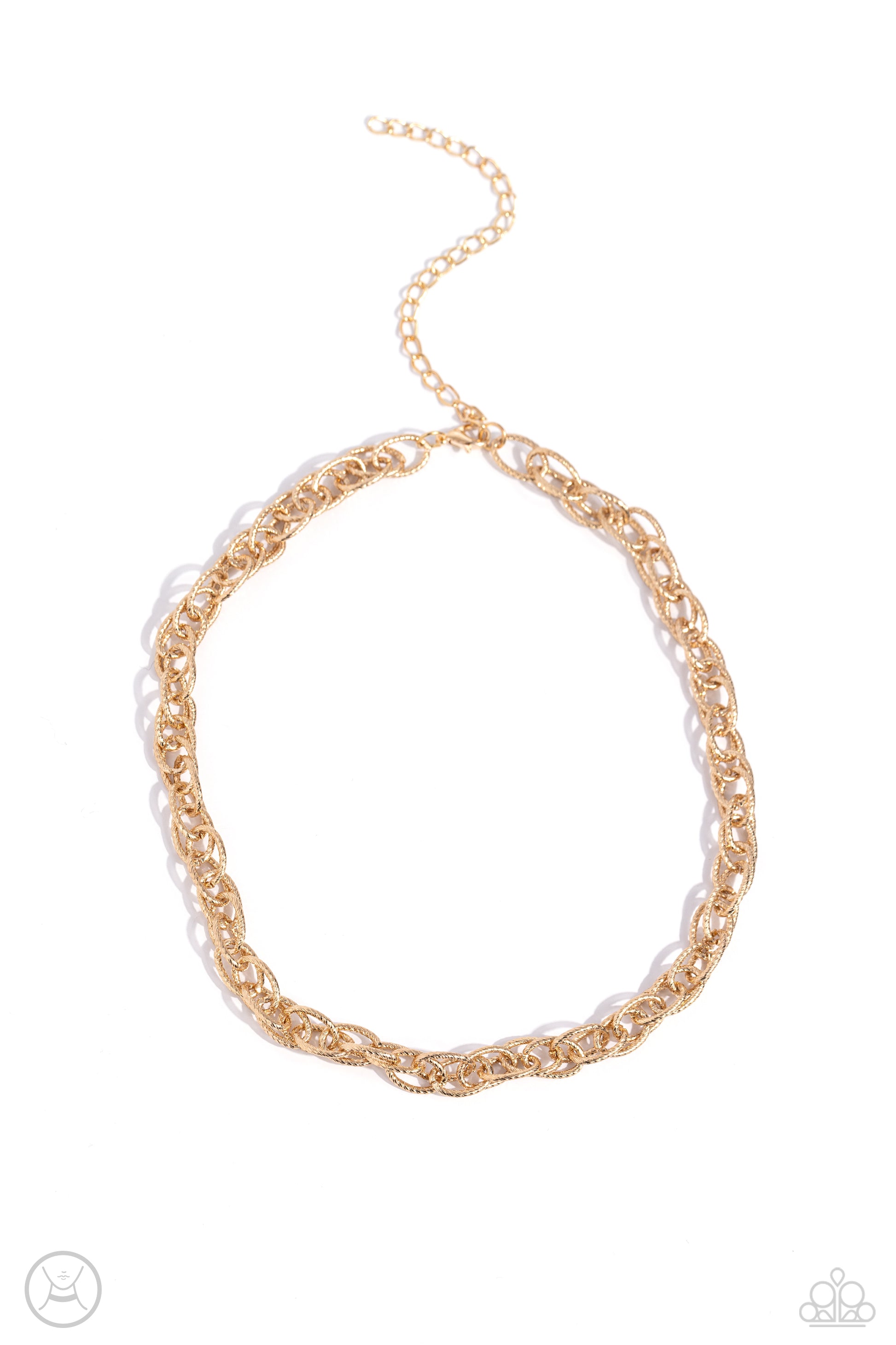 If I Only Had a CHAIN - gold - Paparazzi necklace