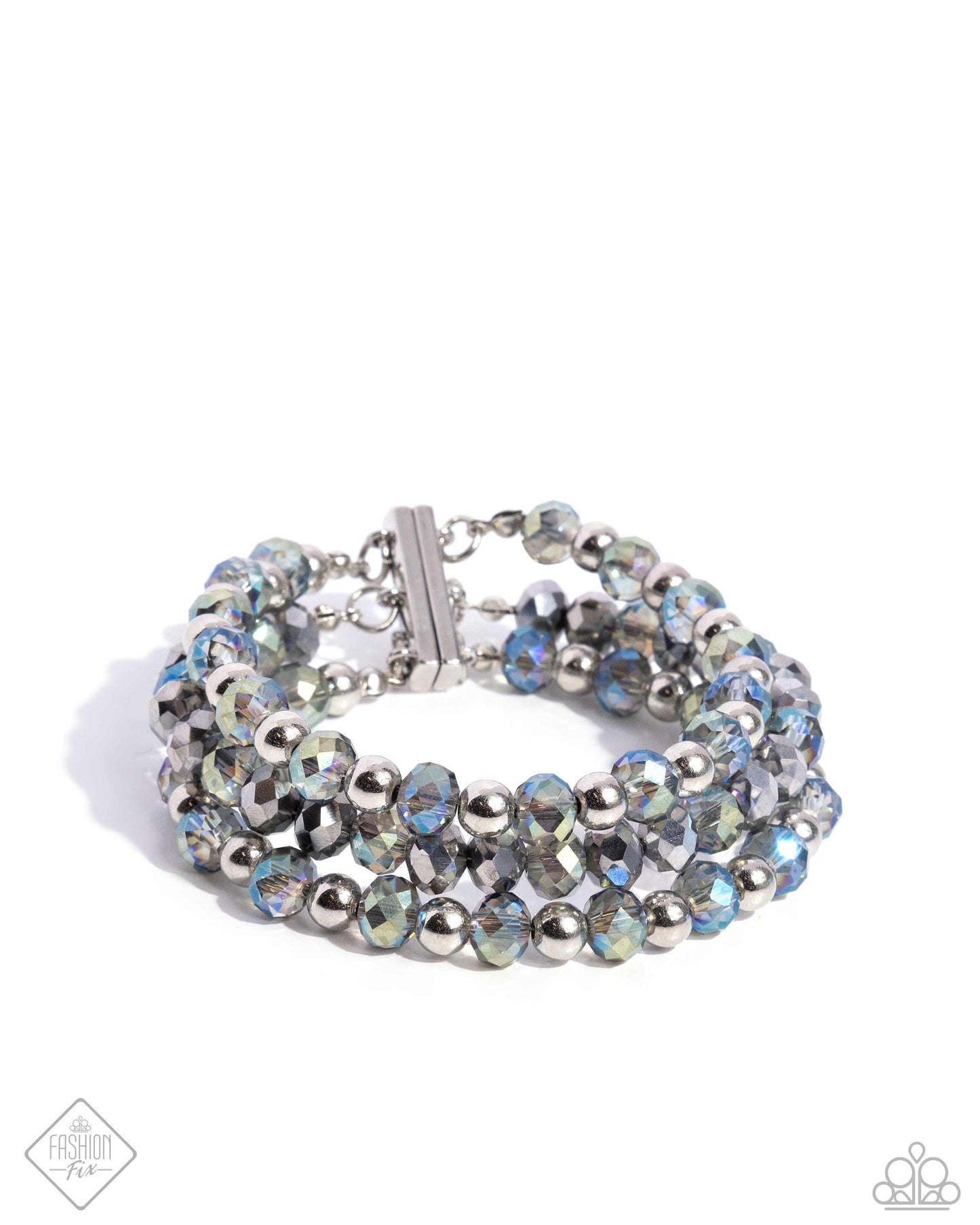 Ignited Influence - silver - Paparazzi bracelet