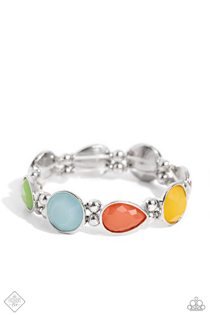 In All the BRIGHT Places - multi - Paparazzi bracelet