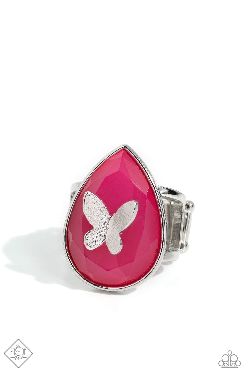 In Plain BRIGHT - pink - Paparazzi ring