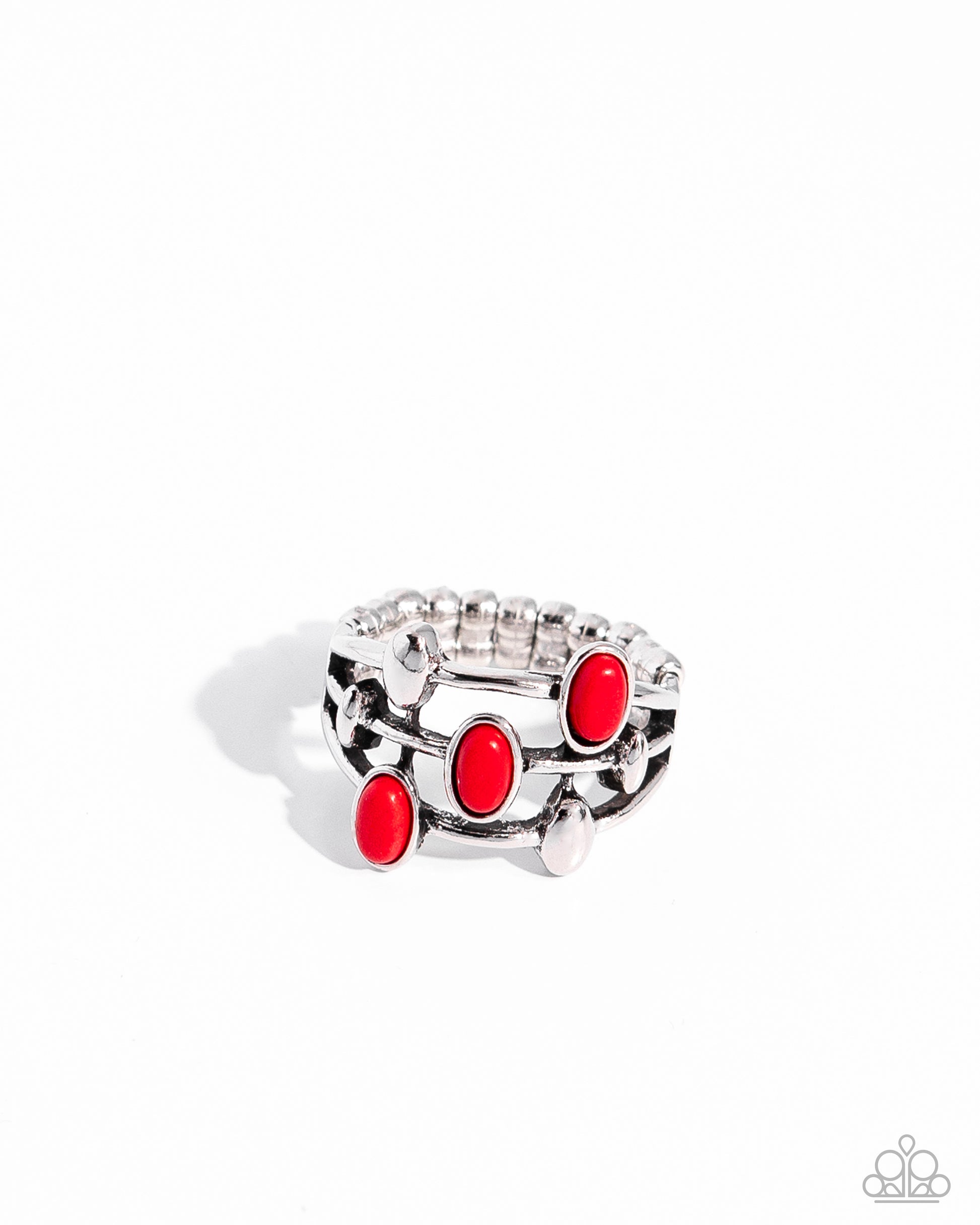 In The Friend STONE - red - Paparazzi ring