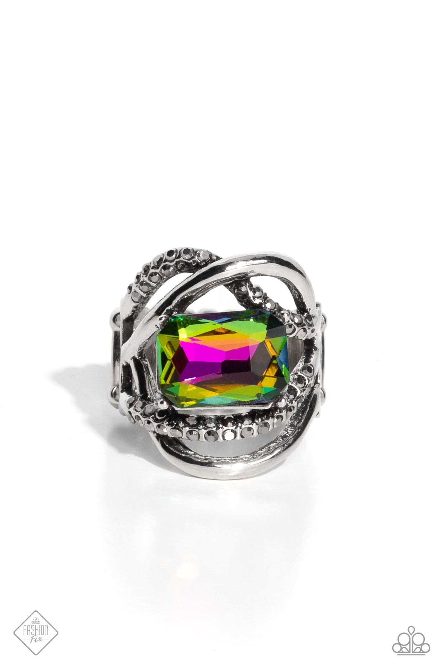 Incandescent Introduction - multi - Paparazzi ring