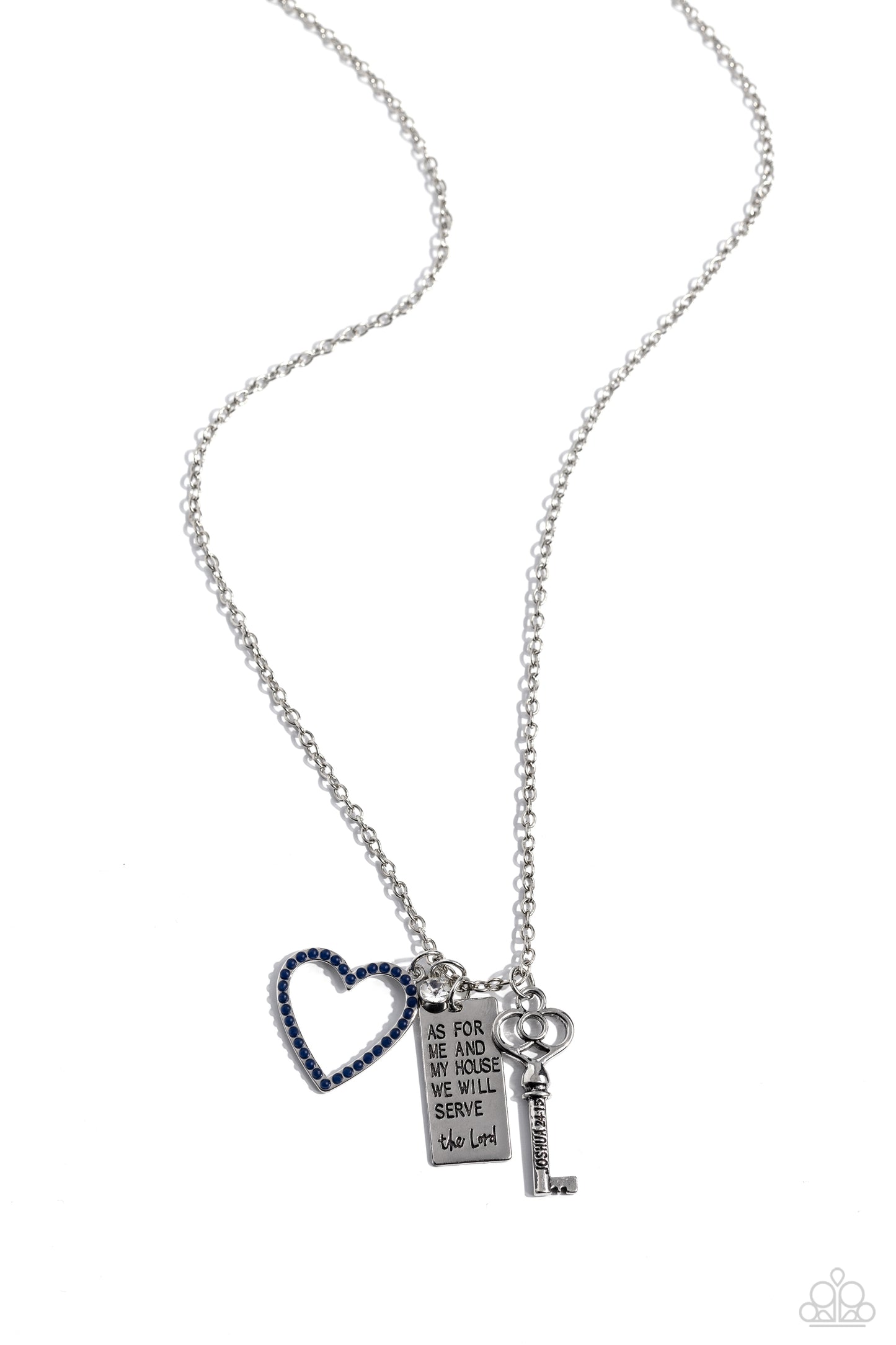 Indulgent Belief - blue - Paparazzi necklace