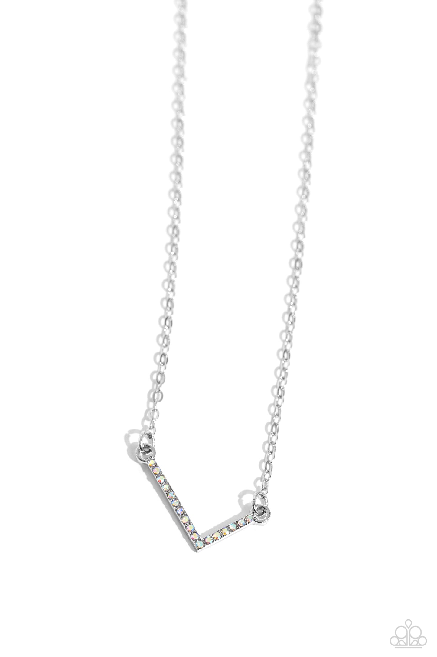 INITIALLY Yours - L - multi - Paparazzi necklace