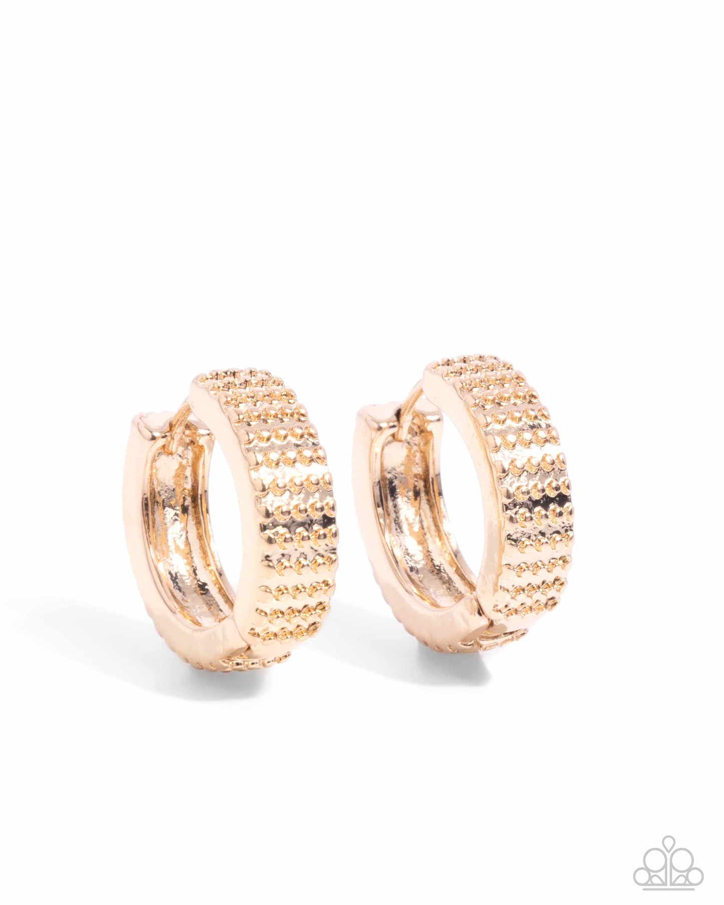 Join The Fun! - gold - Paparazzi earrings