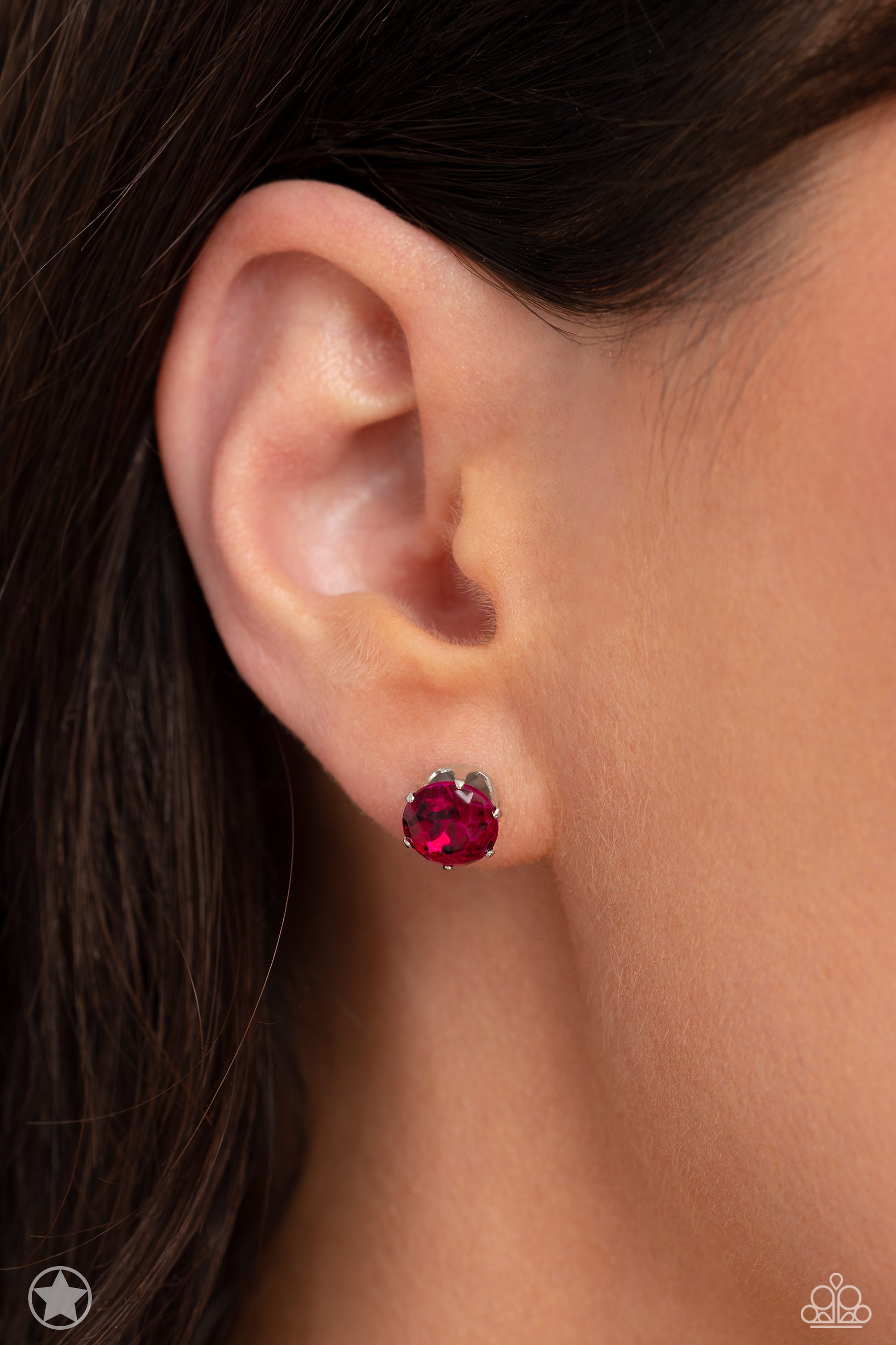 Just In TIMELESS - pink - Paparazzi earrings