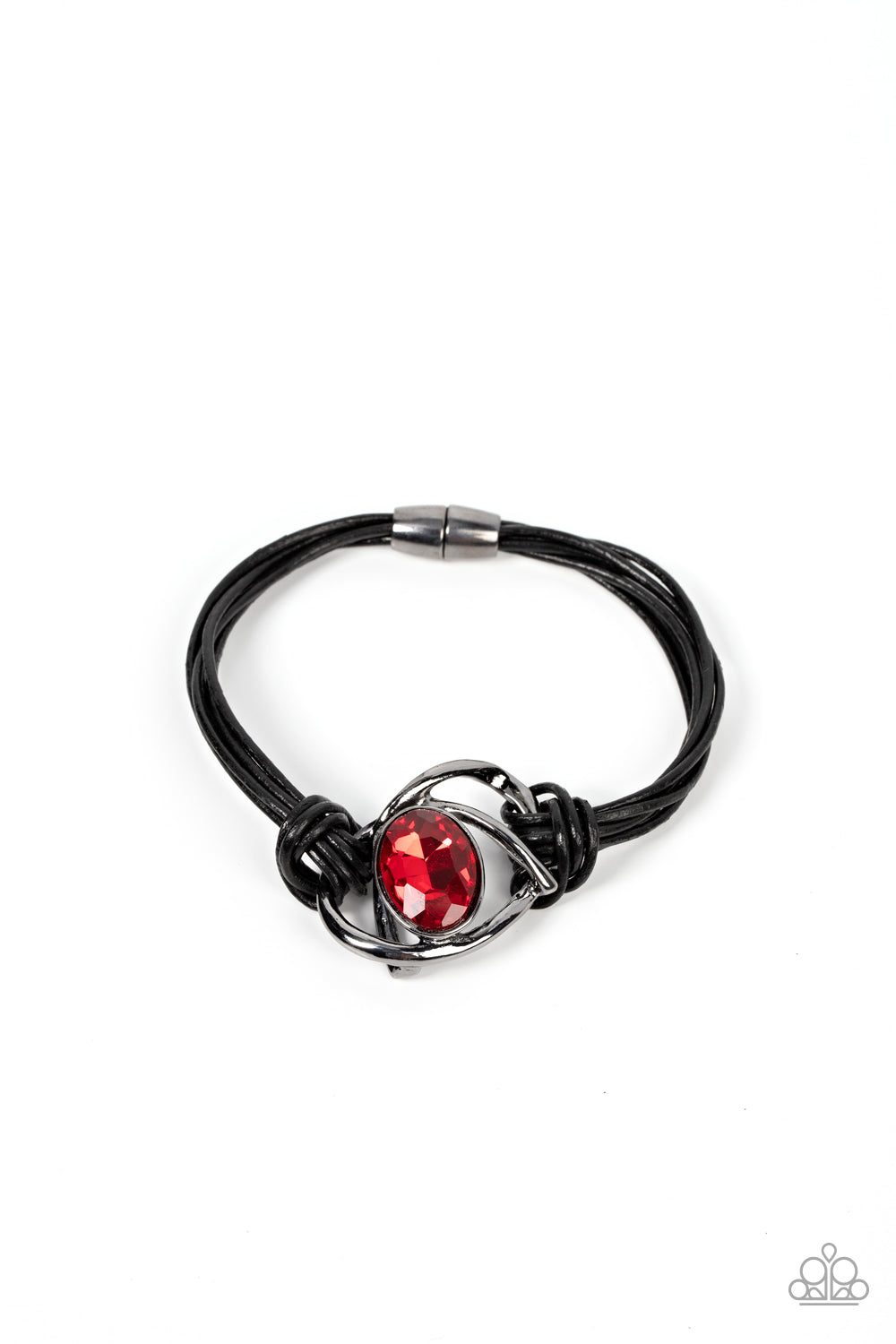 Keep Your Distance - red - Paparazzi bracelet
