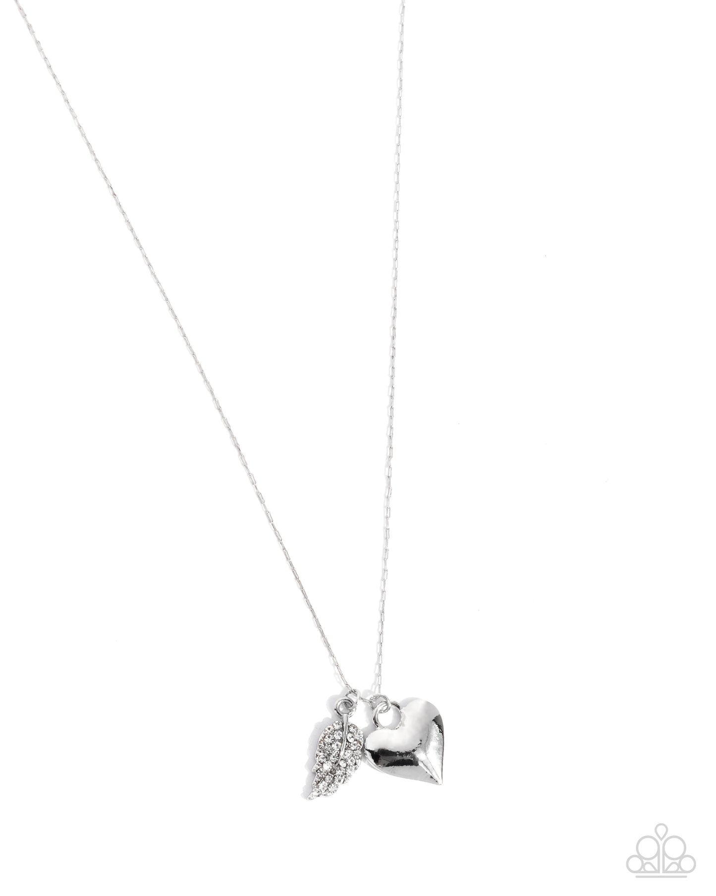 Keep it LEAF - white - Paparazzi necklace
