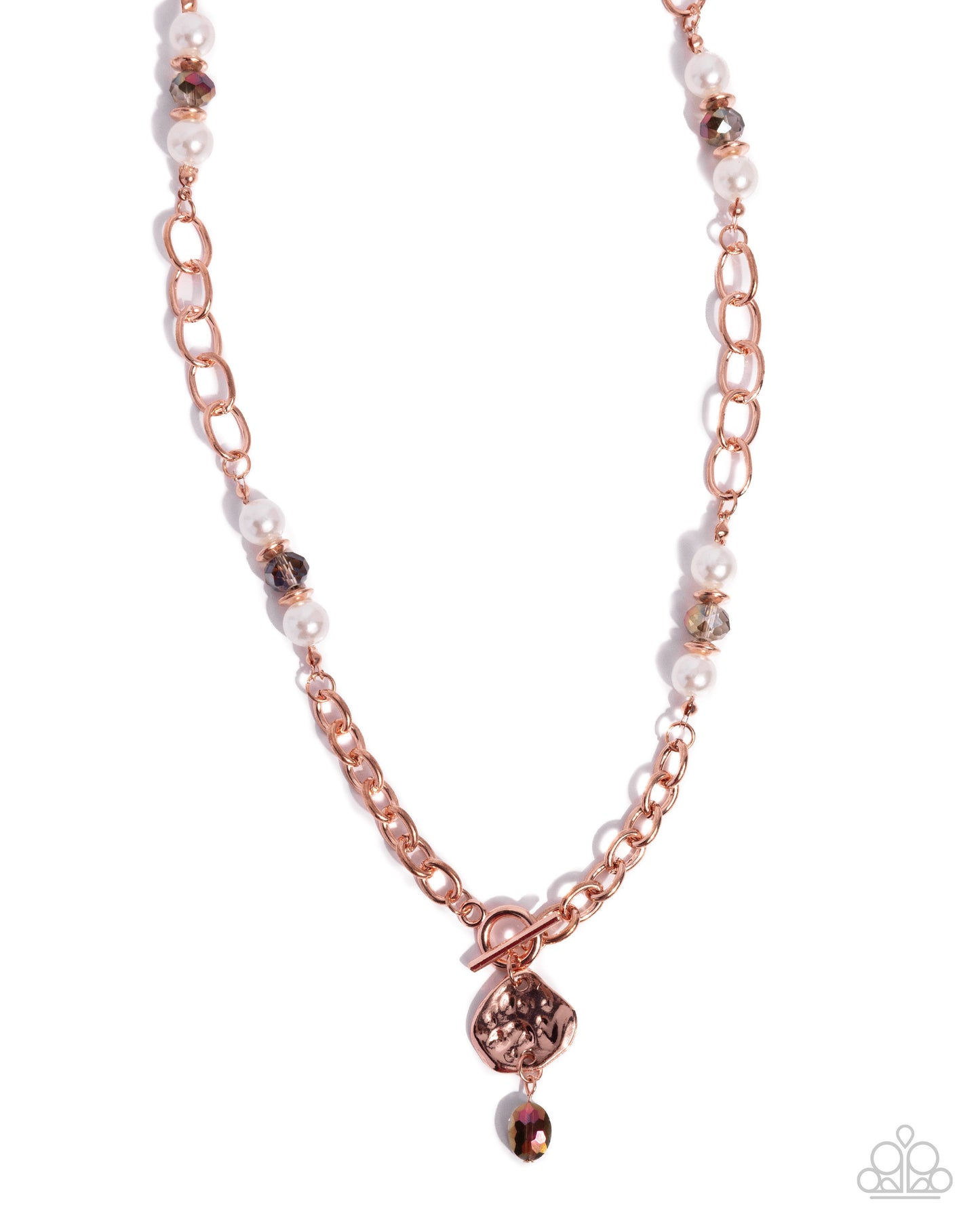 Ladylike Lease - copper - Paparazzi necklace
