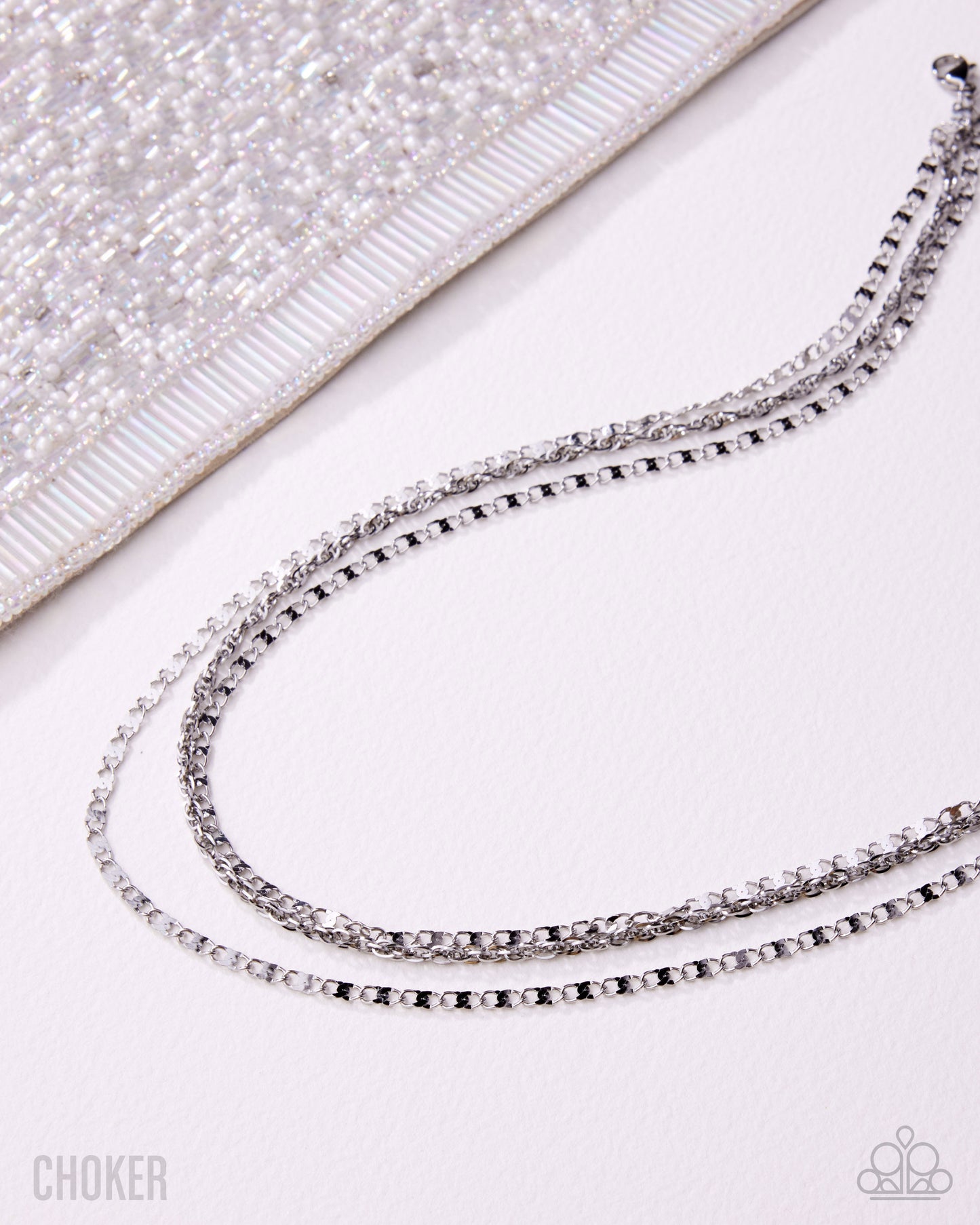 Layered Legend - silver - Paparazzi necklace