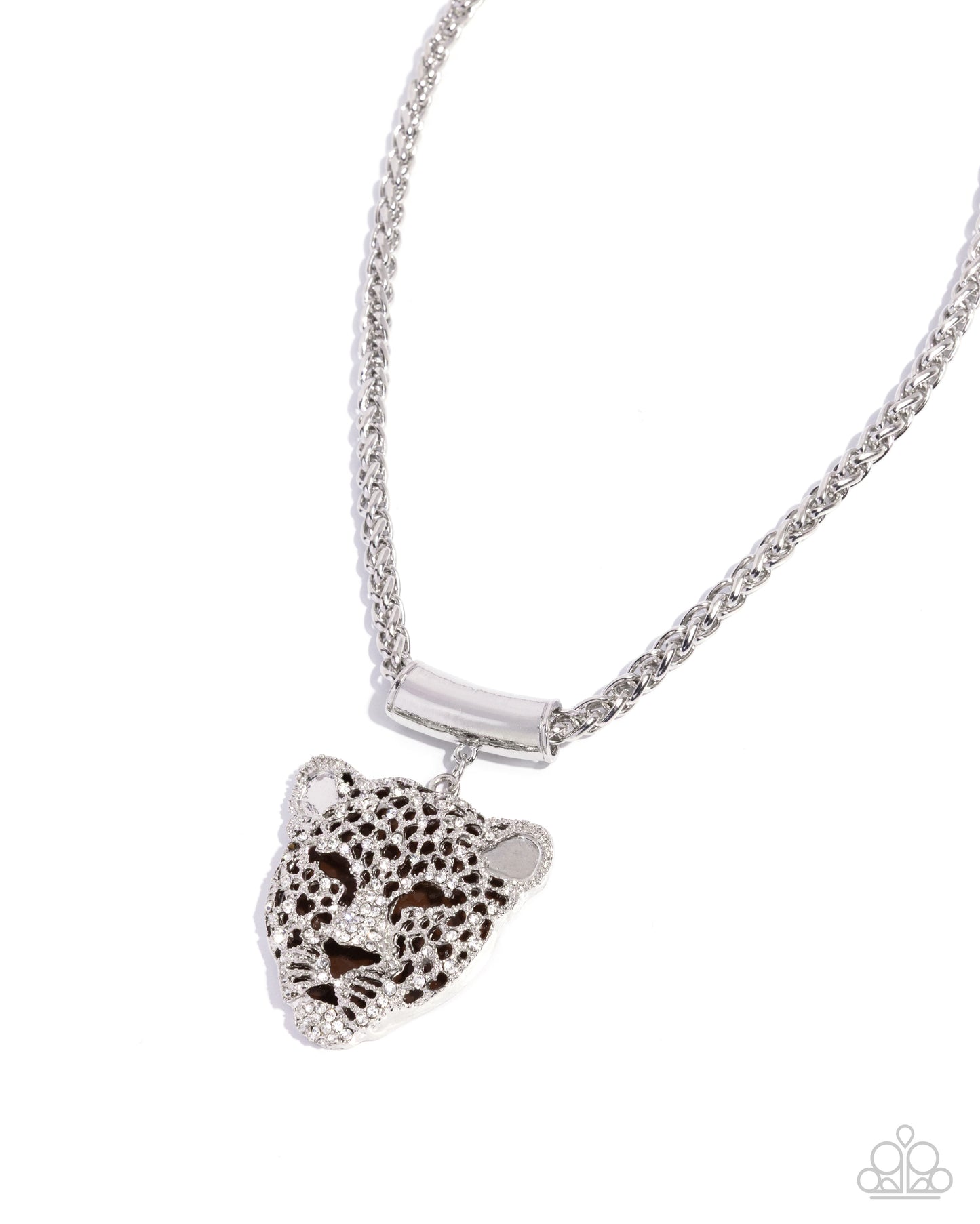 Leopard Luminescence - brown - Paparazzi necklace