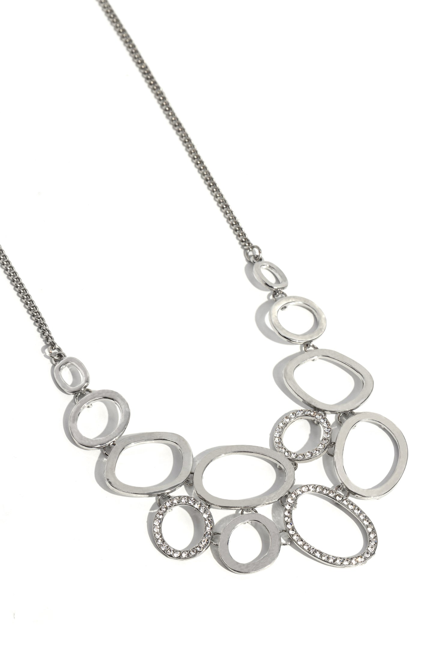 Limelight Lead - white - Paparazzi necklace