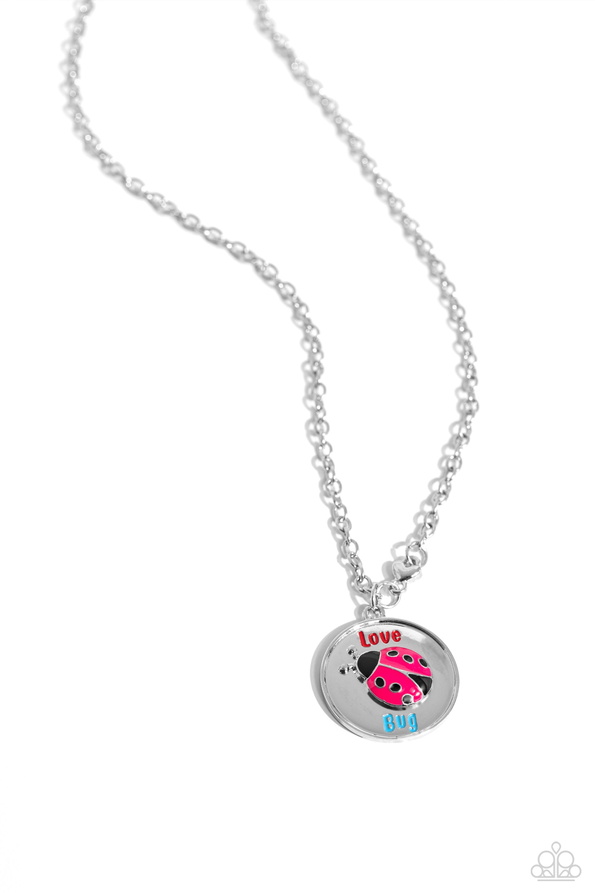 Lively Love Bug - red - Paparazzi necklace