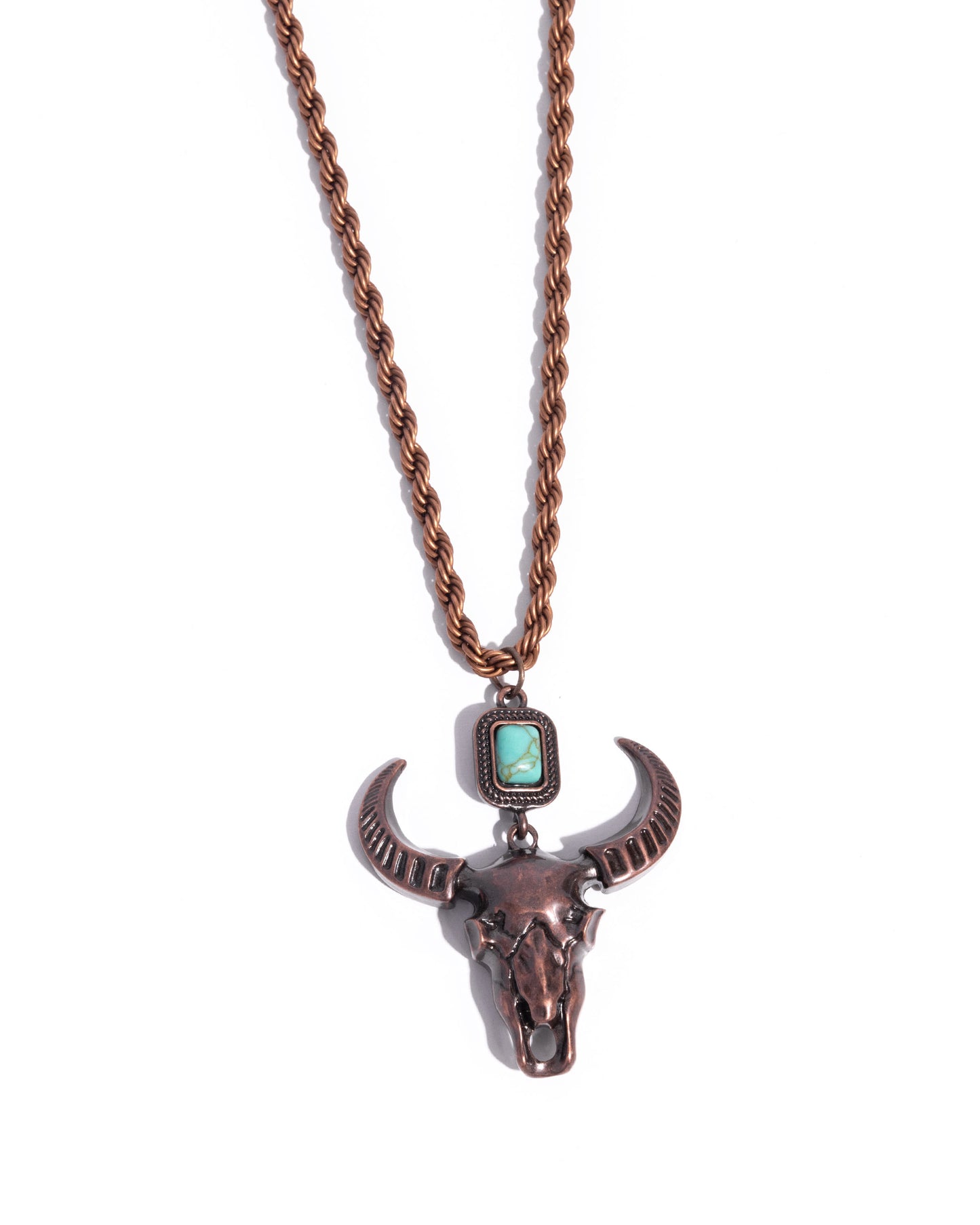 Longhorn Leisure - copper - Paparazzi necklace
