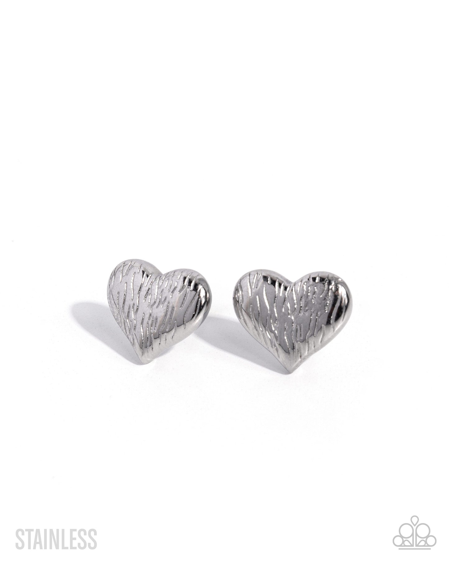 Loveable Lifetime - silver - Paparazzi earrings