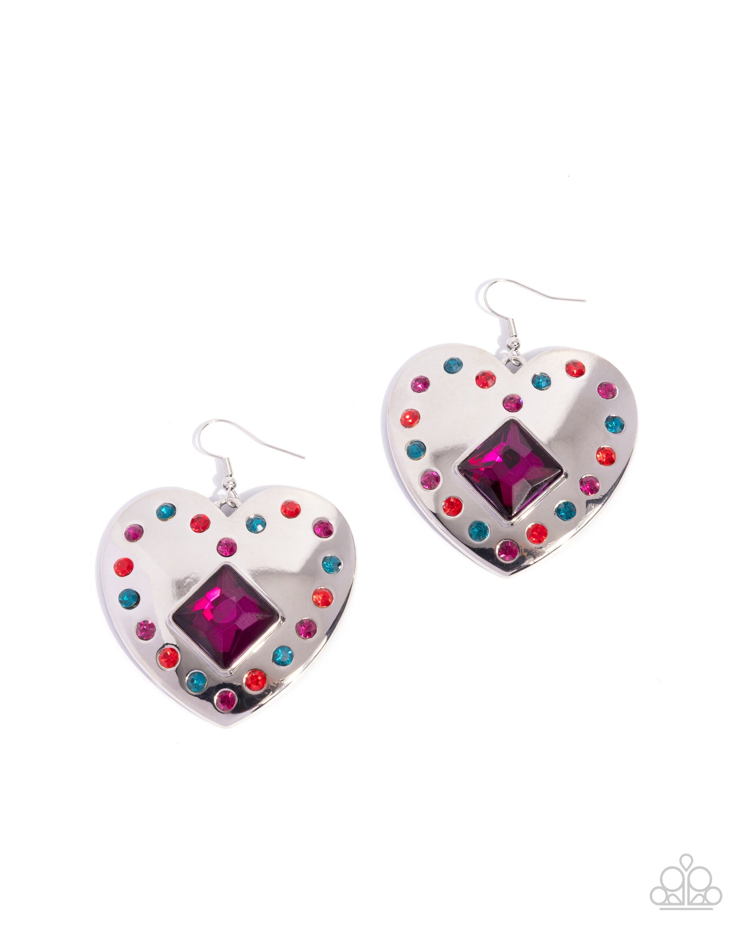 Lovely Lights - pink - Paparazzi earrings