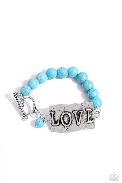 Lovely Stones - blue - Paparazzi bracelet