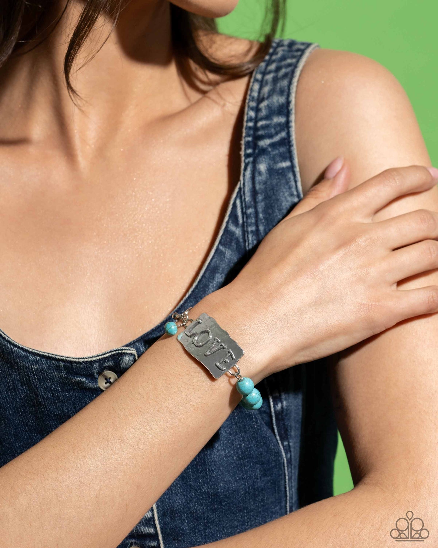 Lovely Stones - blue - Paparazzi bracelet