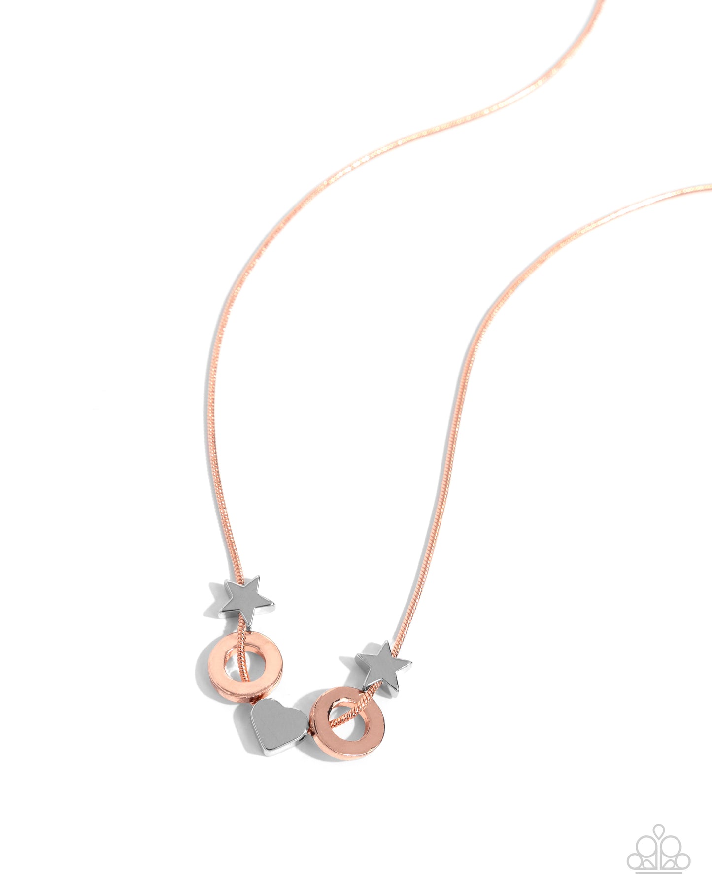 Low-Key Layers - copper - Paparazzi necklace