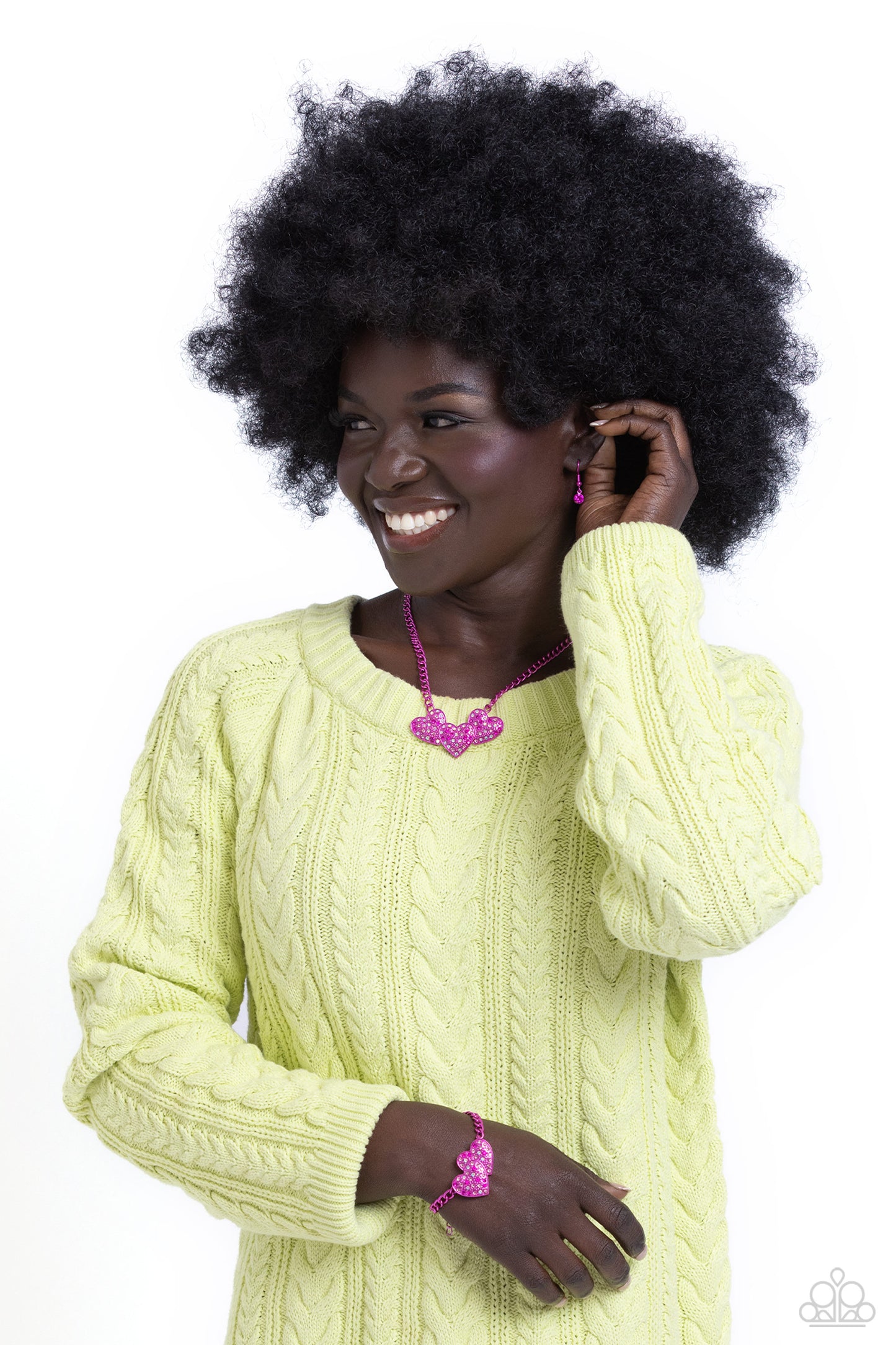 Low-Key Lovestruck - pink - Paparazzi necklace