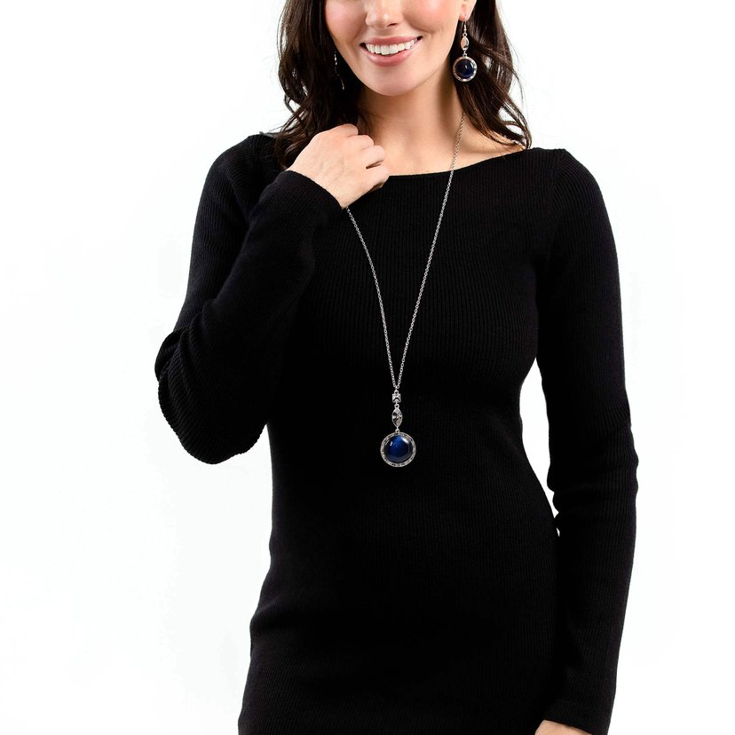 Magically Magnificent - blue - Paparazzi earrings