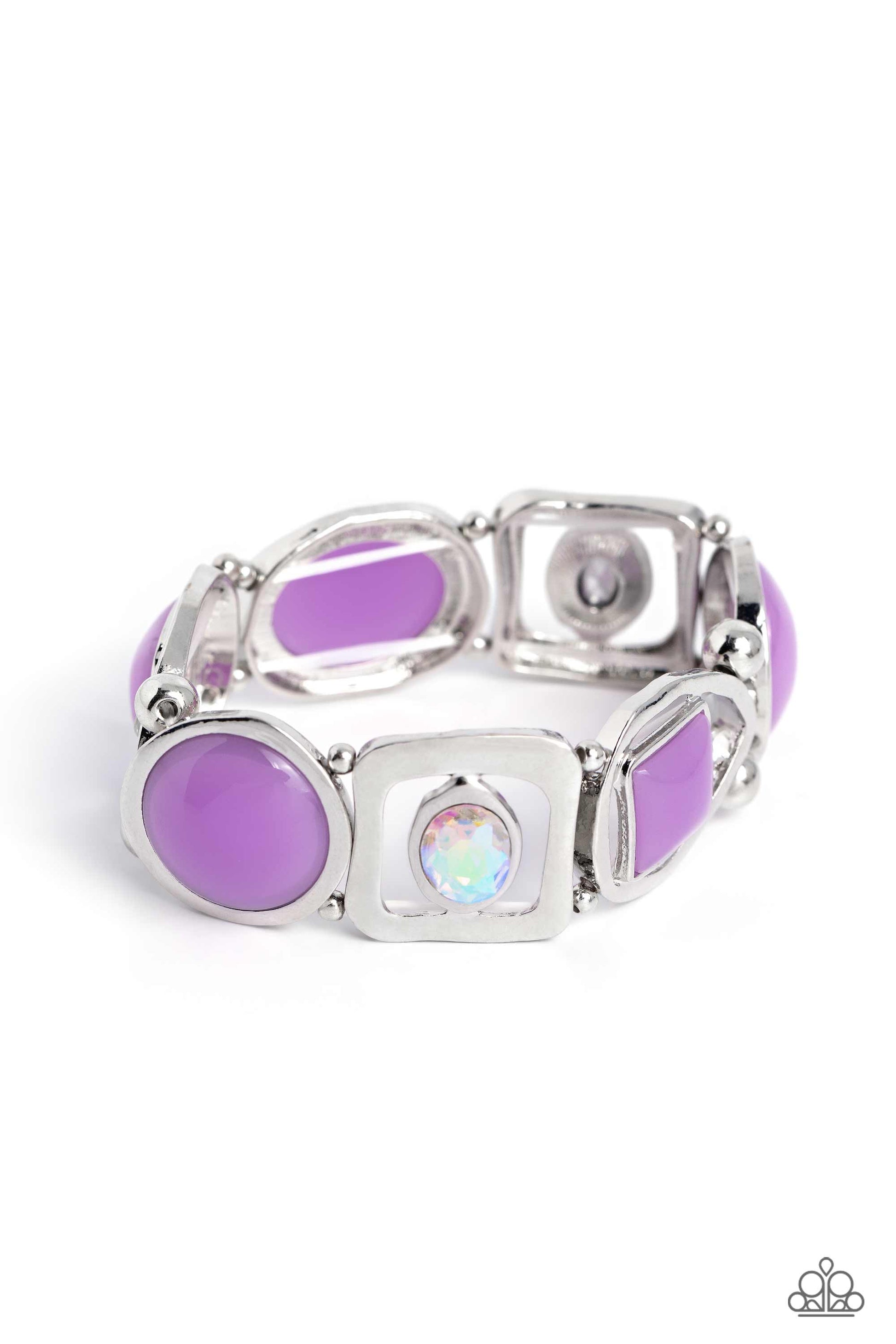 Majestic Mashup - purple - Paparazzi bracelet