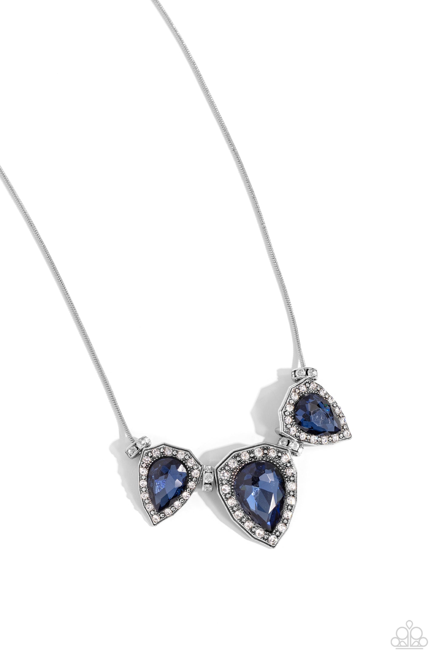 Majestic Met Ball - blue - Paparazzi necklace