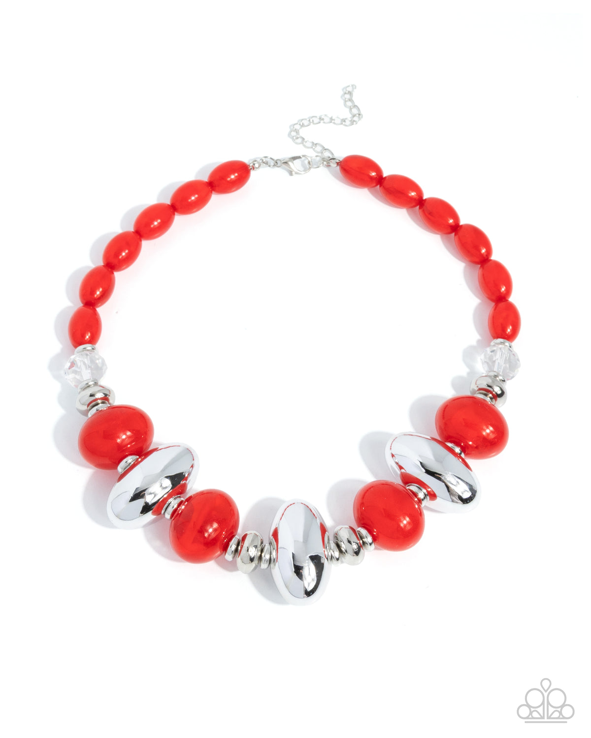 Malibu Manner - red - Paparazzi necklace