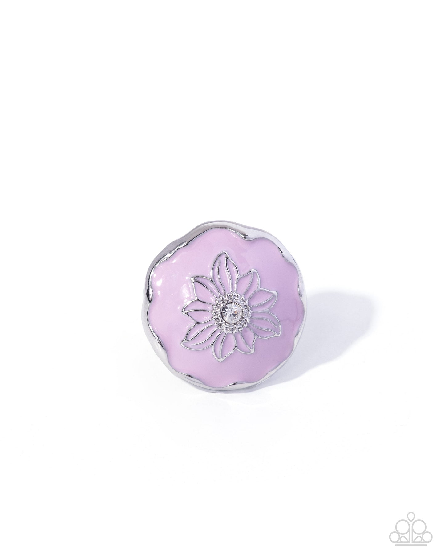 Malibu Marathon - purple - Paparazzi ring