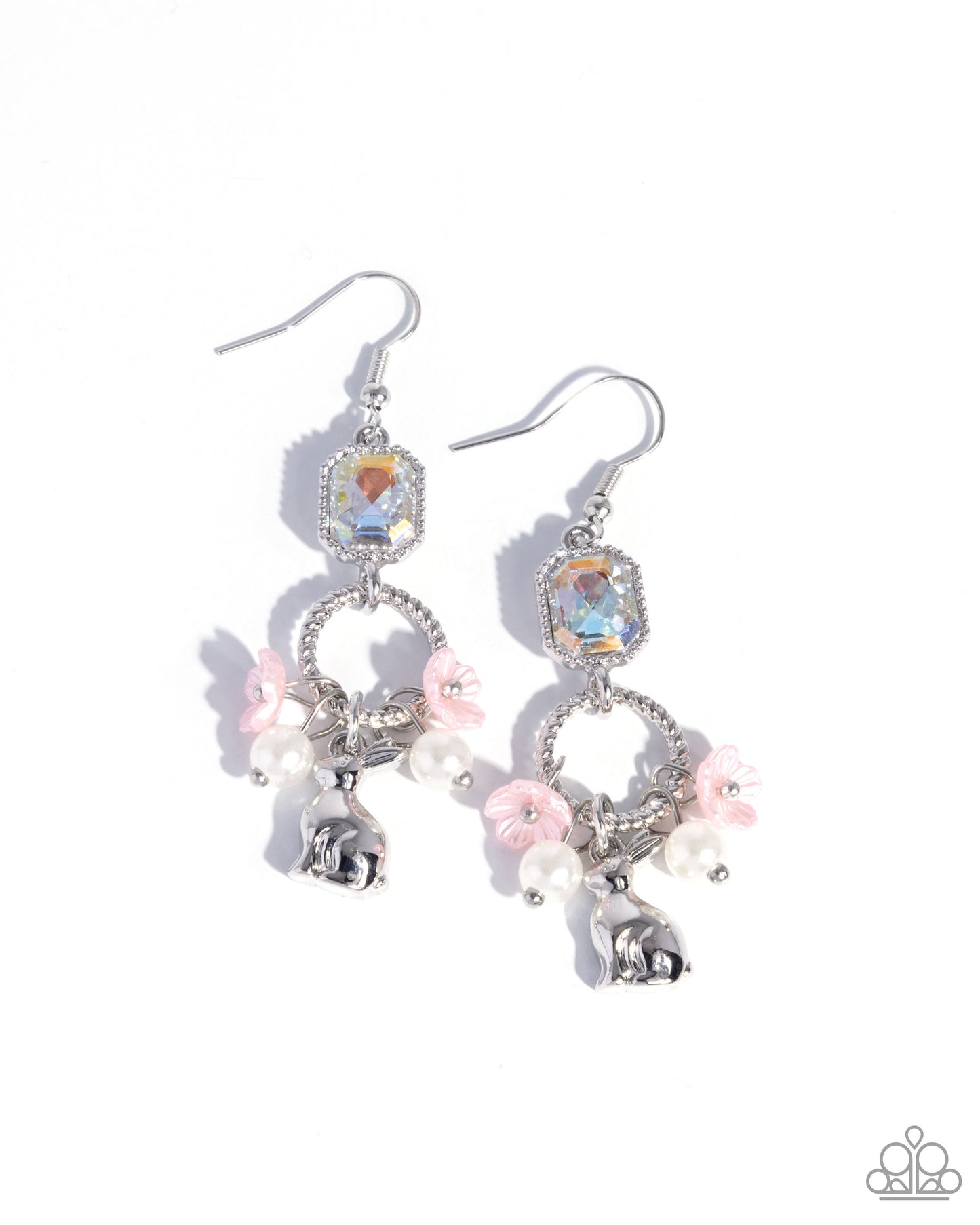 Malibu Melody - pink - Paparazzi earrings