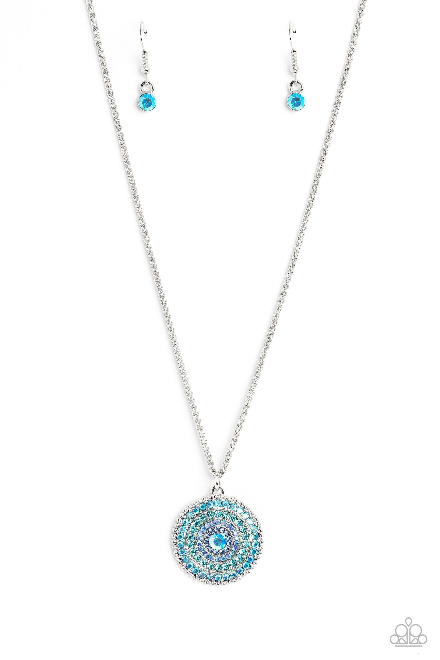 Mandala Masterpiece - blue - Paparazzi necklace