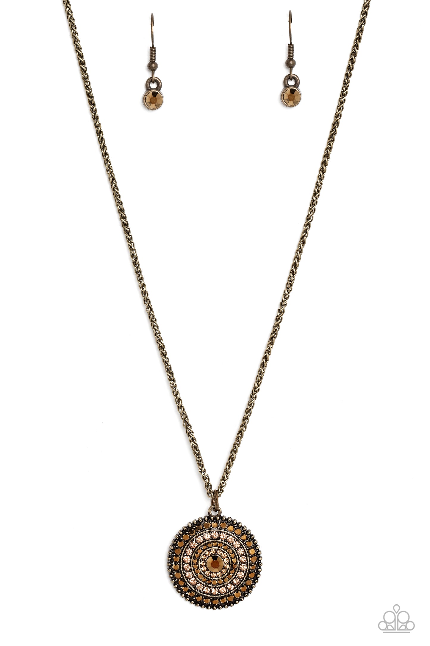 Mandala Masterpiece - brass - Paparazzi necklace