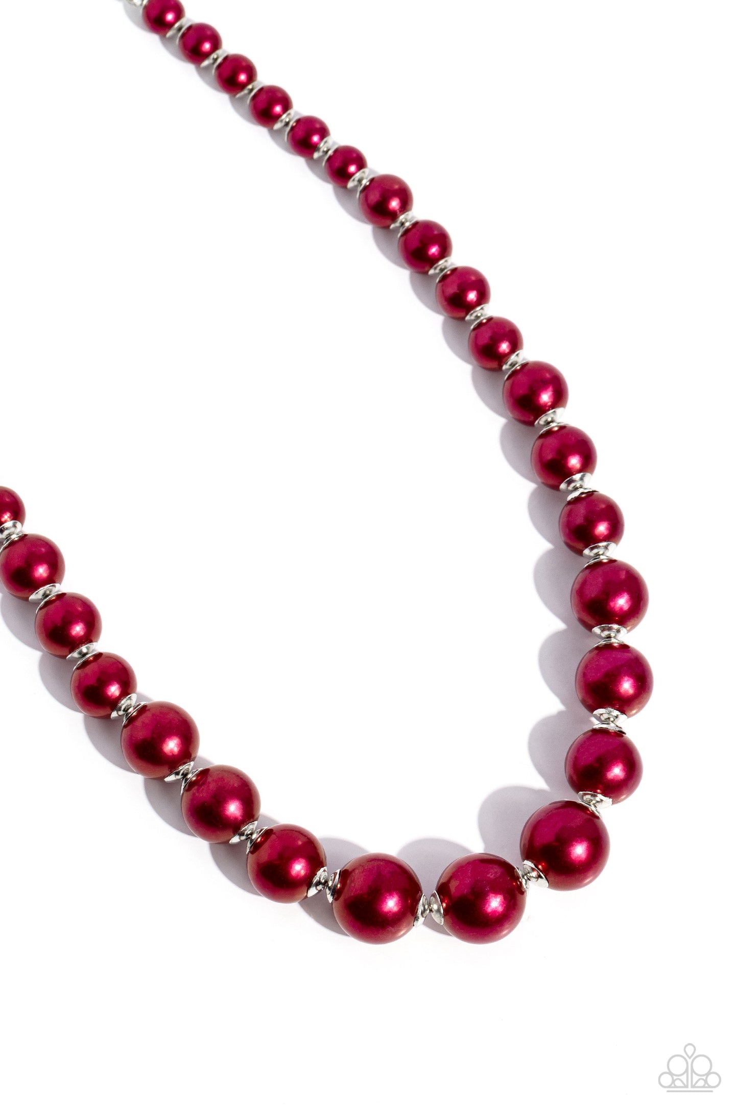 Manhattan Mogul - red - Paparazzi necklace
