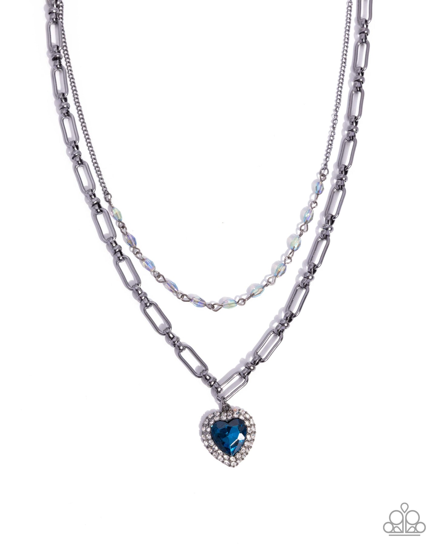 Match Made In HAUTE - blue - Paparazzi necklace