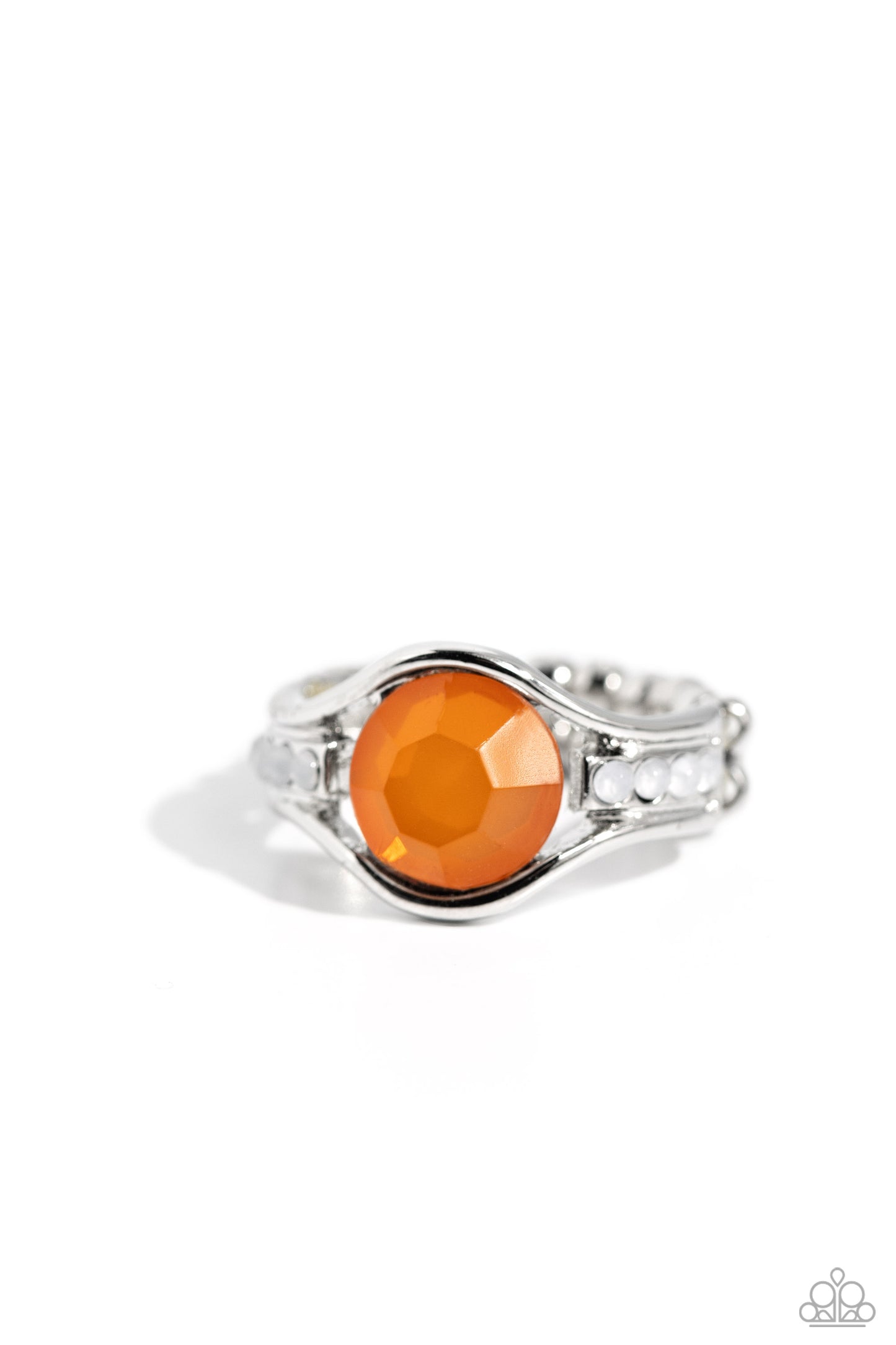 Meadow Mist - orange - Paparazzi ring