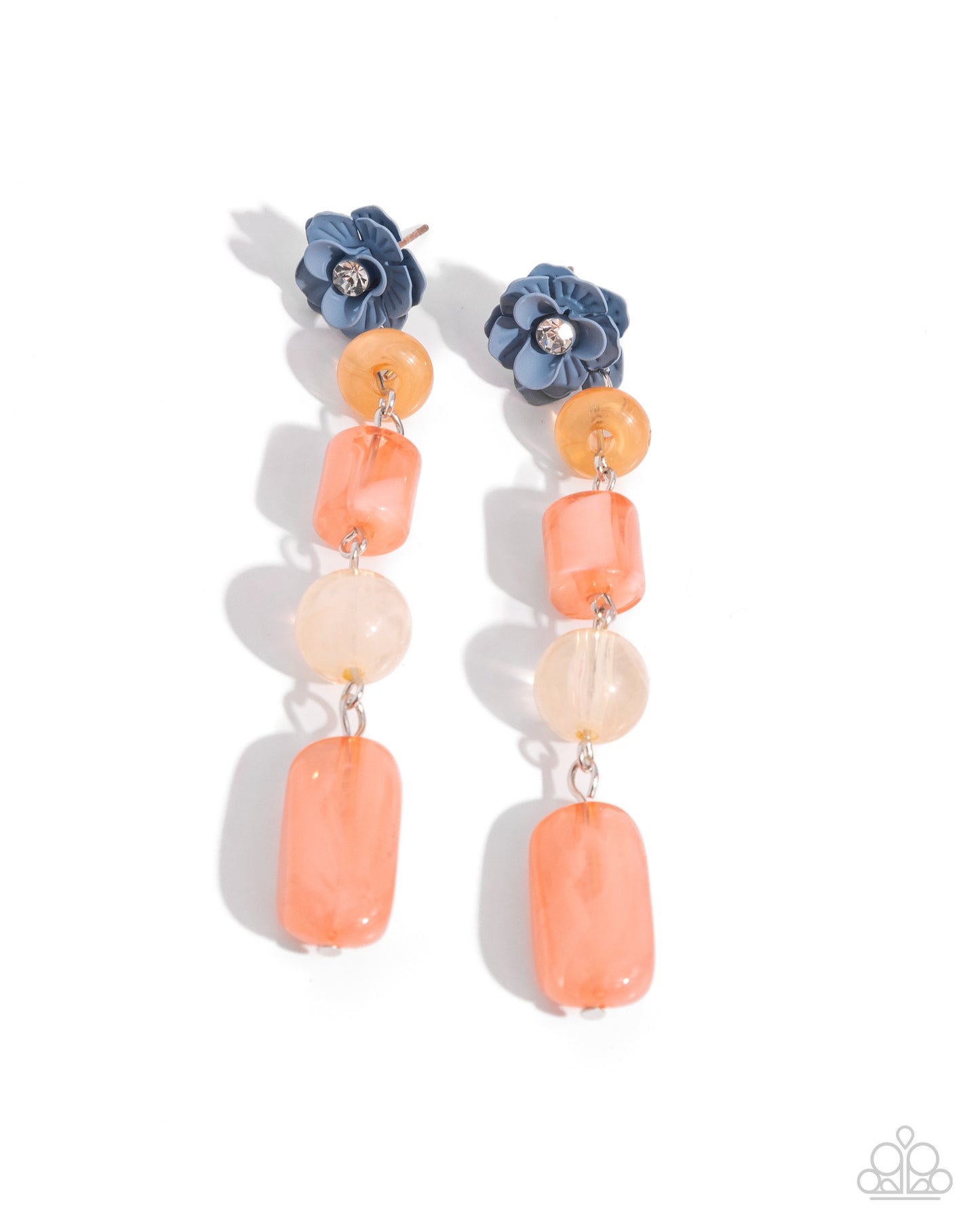 Meditative Magic - orange - Paparazzi earrings