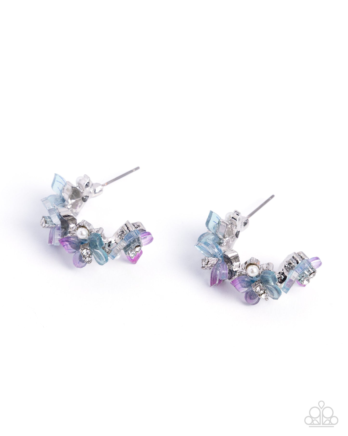 Memorable Monarchs - blue - Paparazzi earrings