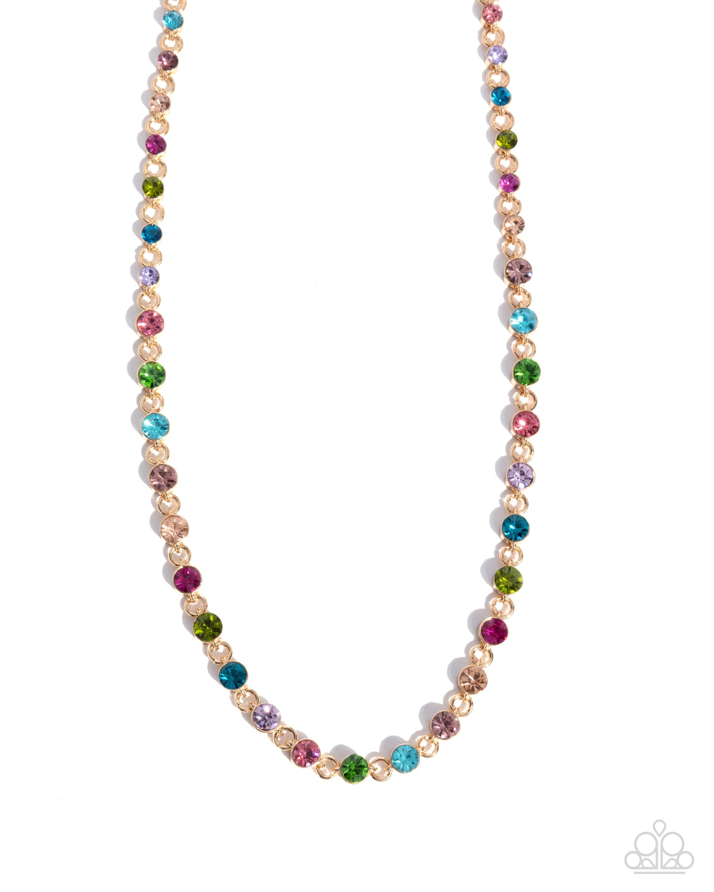 Mesmerizing Model - multi - Paparazzi necklace