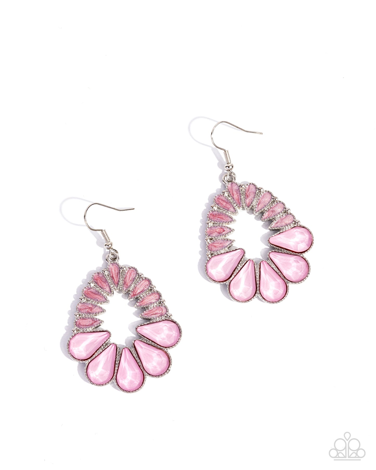 Mesmerizing Moment - pink - Paparazzi earrings
