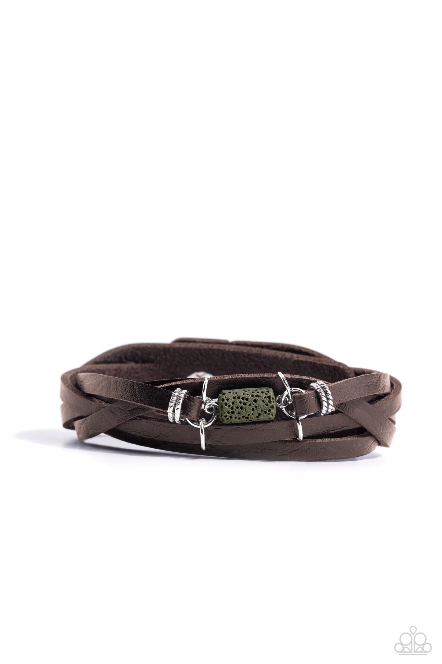 Metamorphic Monument - green - Paparazzi bracelet
