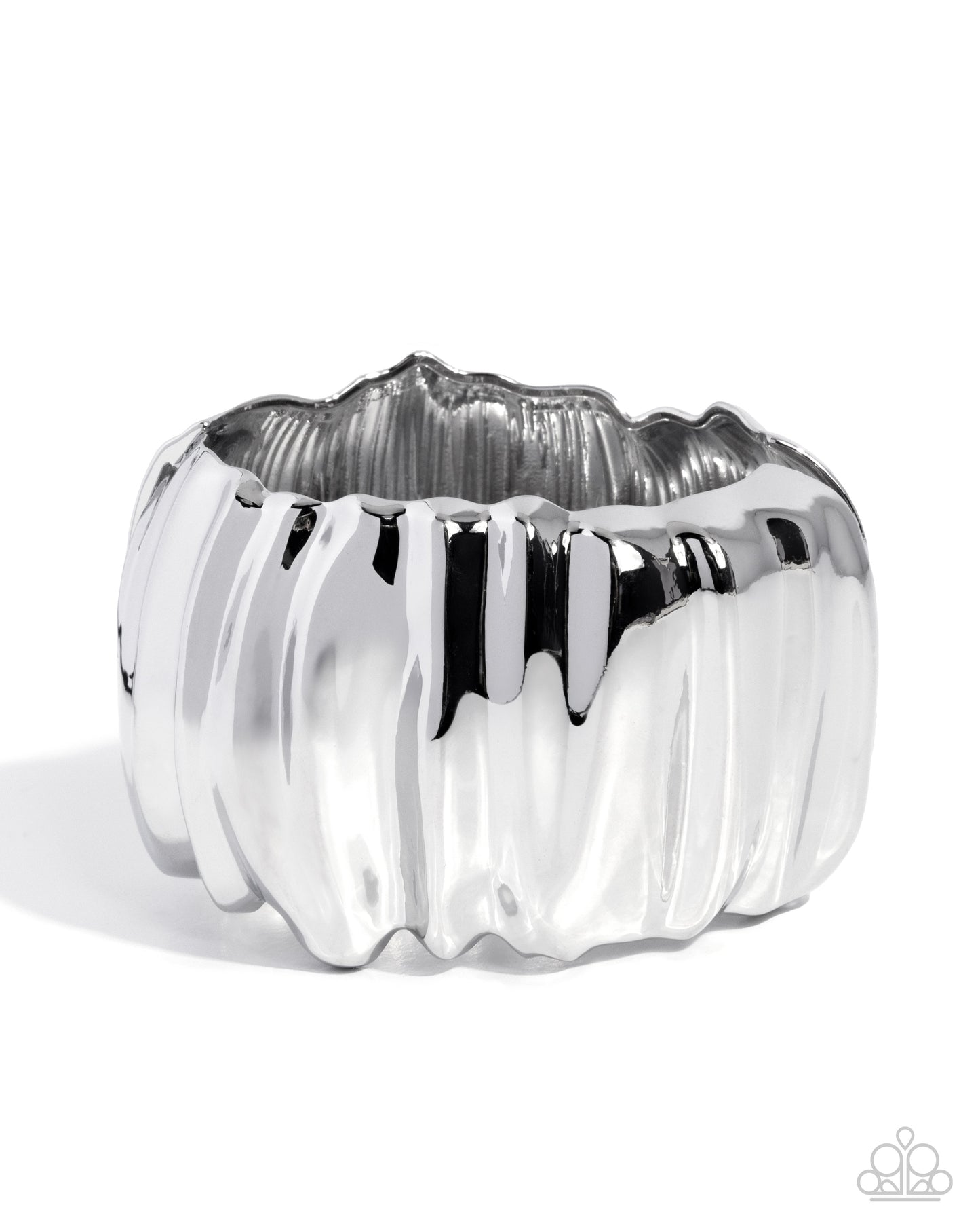 Metro Mural - silver - Paparazzi bracelet