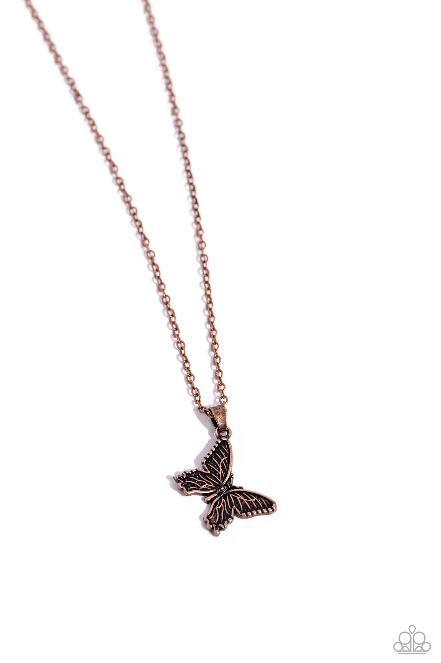 Midair Magic - copper - Paparazzi necklace